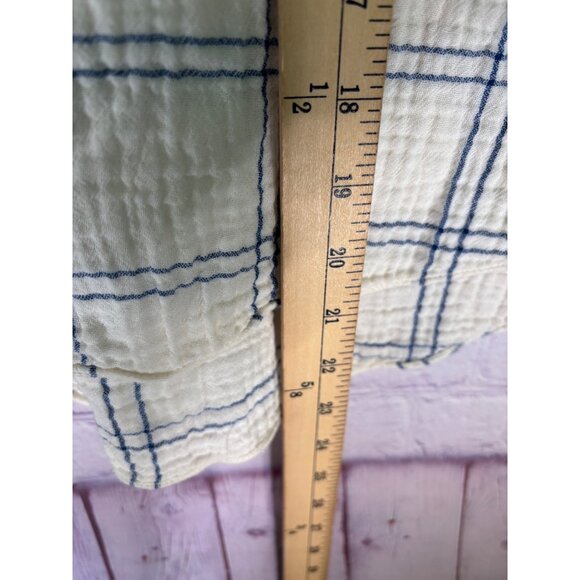 Madewell Lightspun Hilltop Shirt in Windowpane - Picture 10 of 11